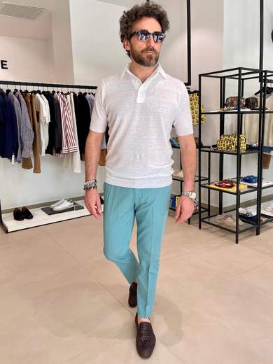 ENTRE AMIS PANTALONI TK AMERICA CORTO