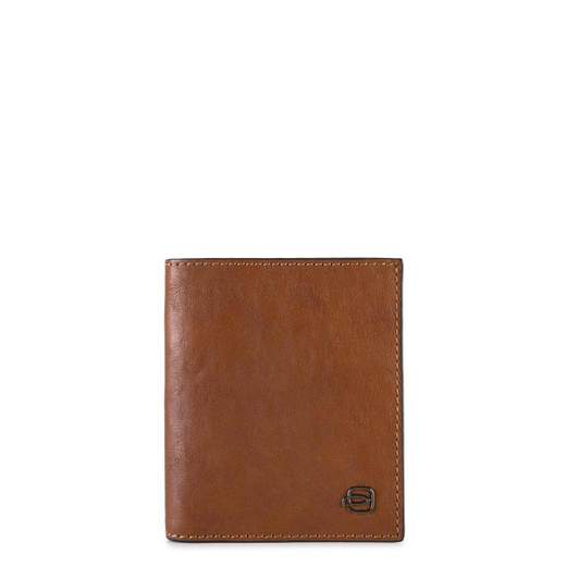 PIQUADRO PORTACARTE VERTICALE BLACK SQUARE