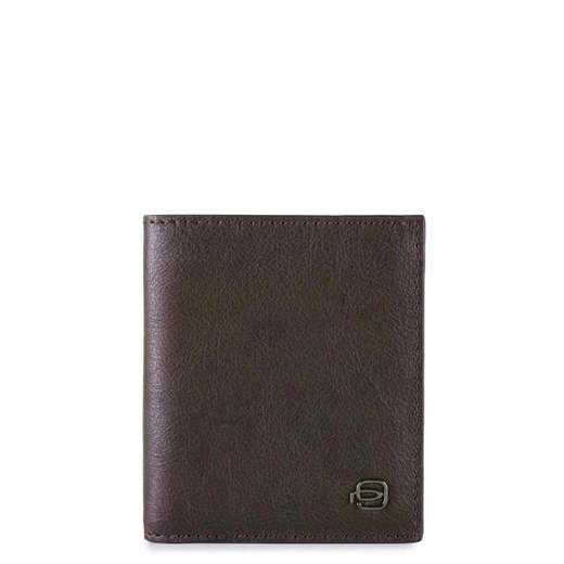 PIQUADRO PORTACARTE VERTICALE BLACK SQUARE