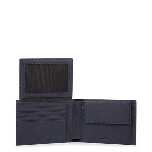 PIQUADRO BLACK SQUARE PORTAFOGLI COMPLETO