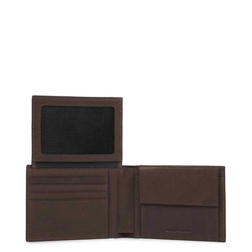 PIQUADRO BLACK SQUARE PORTAFOGLI COMPLETO