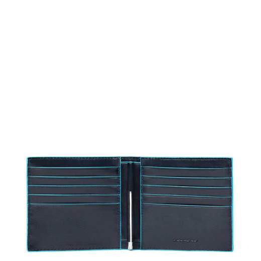 PIQUADRO BLUE SQUARE PORTAFOGLI PELLE