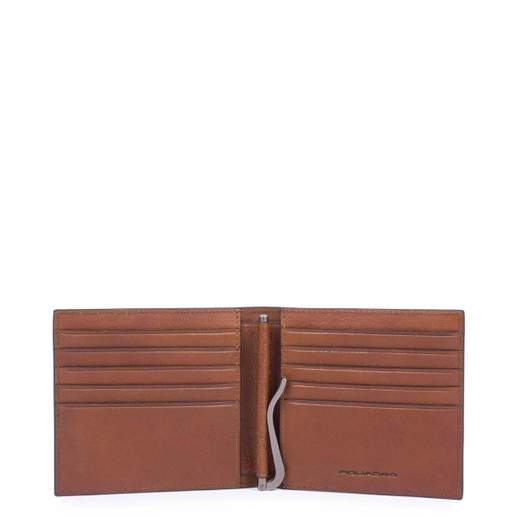 PIQUADRO BLACK SQUARE PORTAFOGLI PORTA DOLLARI