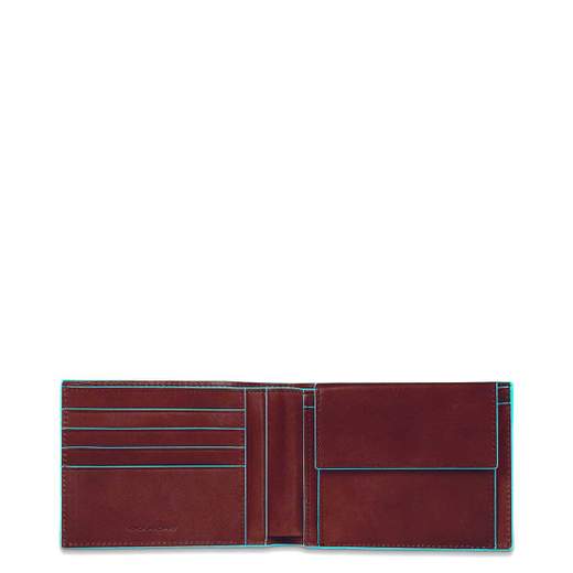 PIQUADRO BLUE SQUARE PORTAFOGLI CON PORTAMONETE