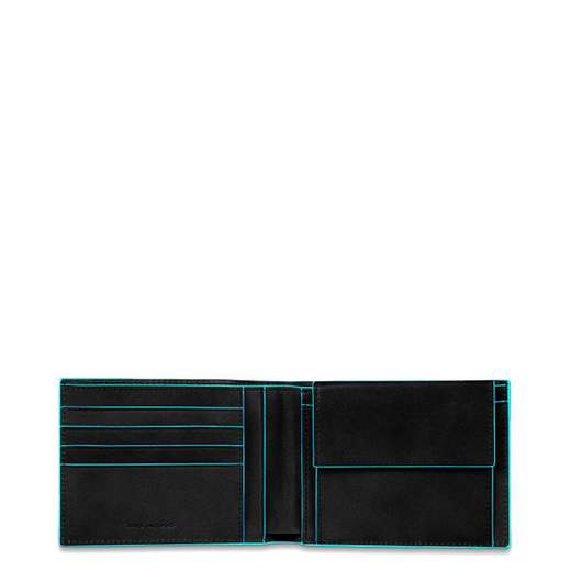PIQUADRO BLUE SQUARE PORTAFOGLI CON PORTAMONETE