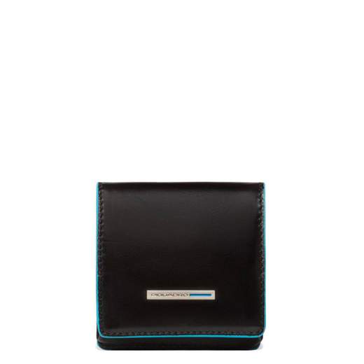 PIQUADRO PORTAMONETE IN PELLE BLUE SQUARE