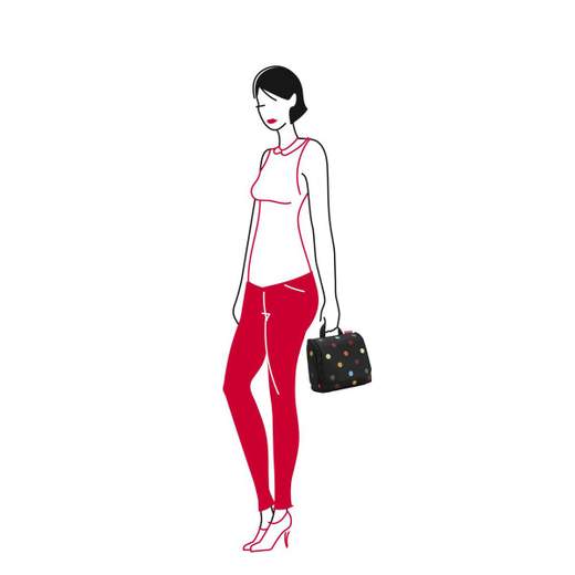 REISENTHEL NECESSAIRE TESSUTO DOTS