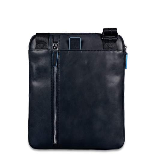 PIQUADRO BLUE SQUARE TRACOLLA PELLE