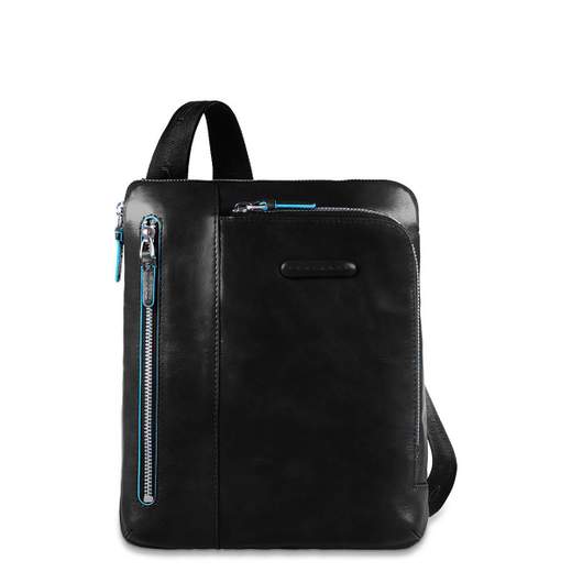 PIQUADRO BLUE SQUARE TRACOLLA PELLE