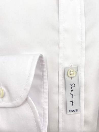 BRANCACCIO CAMICIA BOUTTON DOWN TINTA UNITA BIANCO
