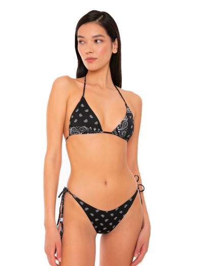 SAINT BARTH SLIP CON LACCETTI BANDANA