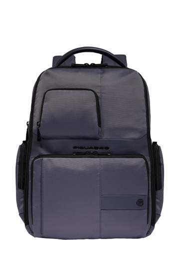 PIQUADRO ZAINO PORTA PC 15,6'' IN TESSUTO E PELLE