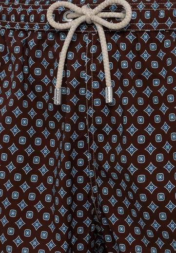 SAINT BARTH COSTUME STRETCH STAMPA GEOMETRICA