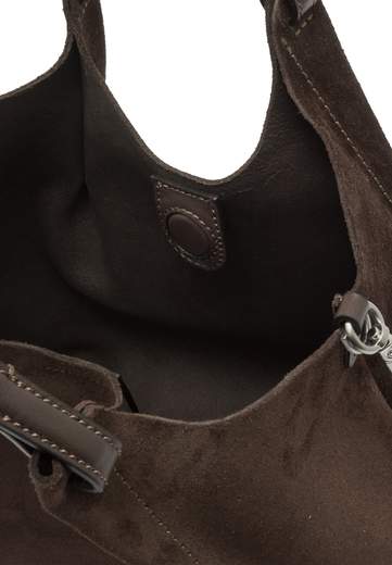 GIANNI CHIARINI BORSA DUA CAMOSCIO