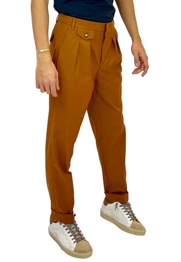 BONHEUR PANTALONI DOPPIA PENCES