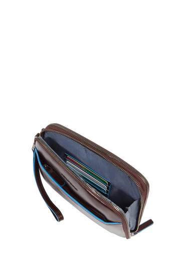 PIQUADRO POCHETTE IN PELLE