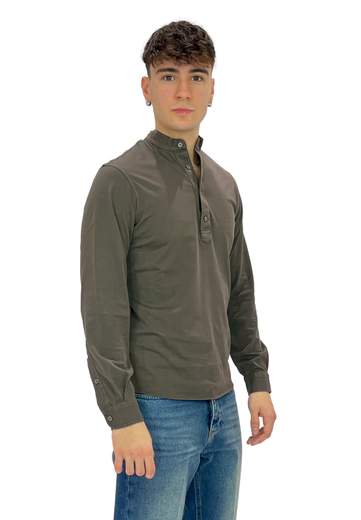 FILIPPO DE LAURENTIIS CAMICIA COREANA IN JERSEY