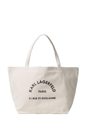 KARL LAGERFELD SHOPPING IN CANVAS