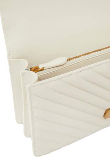PINKO BORSA LOVE ONE CLASSIC NAPPA CHEVRON