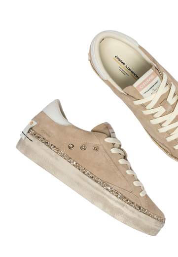 CRIME LONDON SNEAKERS DISTRESSED PLATFORM