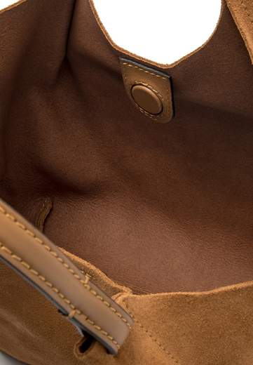 GIANNI CHIARINI BORSA DUA IN CAMOSCIO