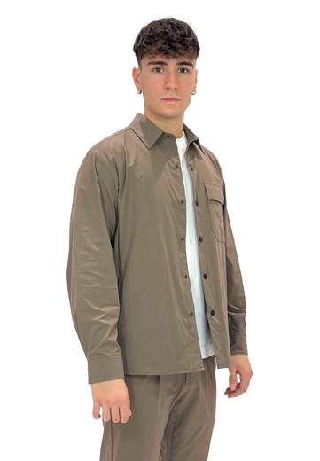 PEOPLE OF SHIBUYA OVERSHIRT MORIOKA IN TESSUTO TECNICO
