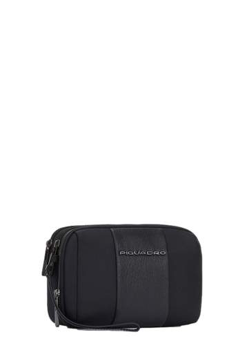 PIQUADRO POCHETTE IN TESSUTO