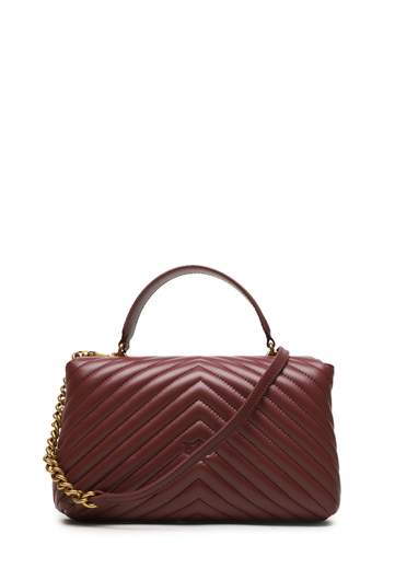 PINKO BORSA CON MANICO CLASSIC CHEVRON