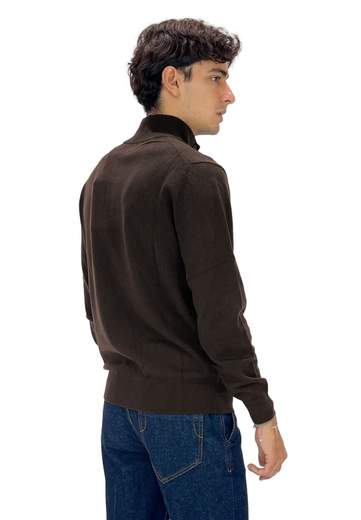 SAINT BARTH LUPETTO CON BOTTONI IN LANA MERINO E CASHMERE