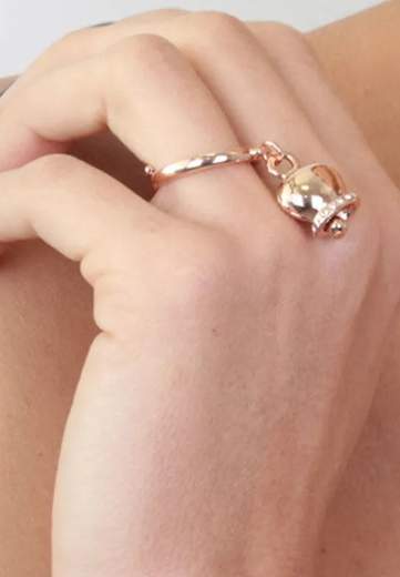 AMO CAPRI ANELLO CAMPANA STRASS