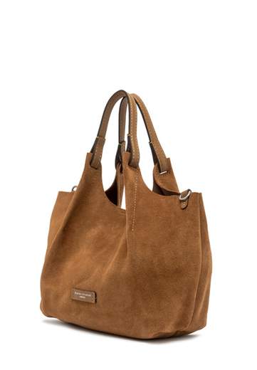 GIANNI CHIARINI BORSA DUA IN CAMOSCIO