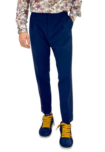 BE ABLE PANTALONI 1 PENCE CON RISVOLTO