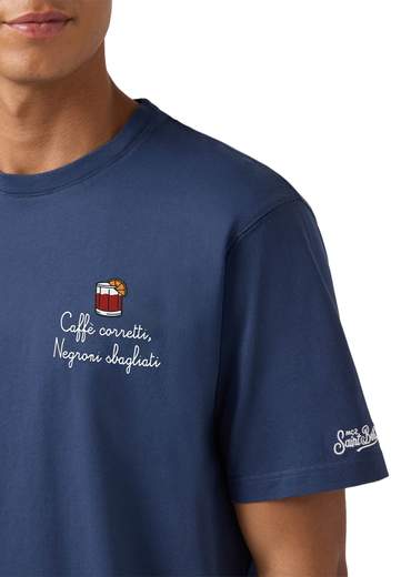 SAINT BARTH T-SHIRT NEGRONI CORRETTI