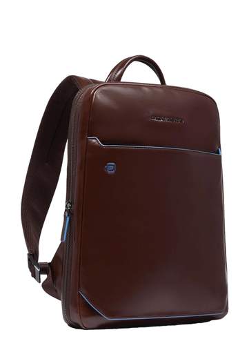 PIQUADRO ZAINO PORTA PC 14'' BLUE SQUARE