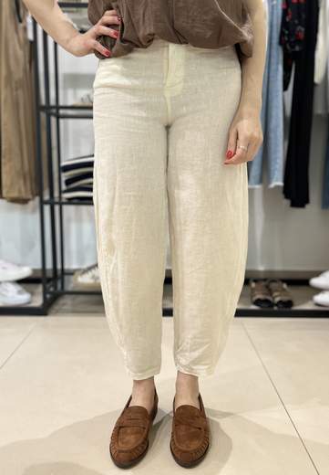 HAVEONE PANTALONE LINO