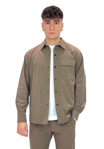 PEOPLE OF SHIBUYA OVERSHIRT MORIOKA IN TESSUTO TECNICO
