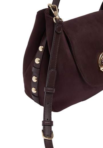 LIU JO BORSA SCAMOSCIATA CON BORCHIE