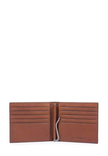 PIQUADRO BLACK SQUARE PORTAFOGLI PORTA DOLLARI