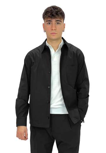 BE ABLE OVERSHIRT LEROY IN MISTO COTONE
