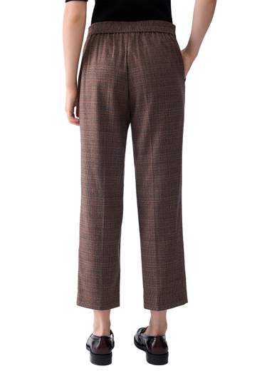 LIU JO PANTALONI SIGARETTA TARTAN