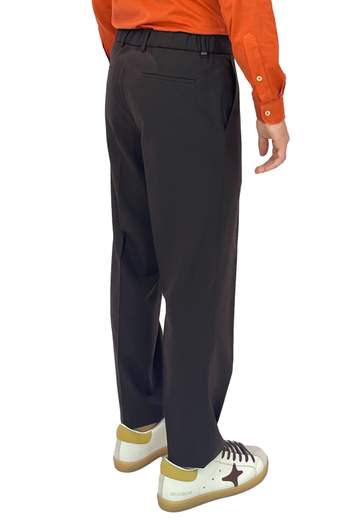 BE ABLE PANTALONI KIM VENTRE PIATTO IN FRESCO LANA