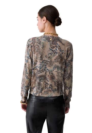 LIU JO CARDIGAN CON STAMPA