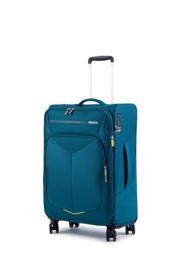 American Tourister Trolley De Viagem Médio Com 4 Rodas Spinner 69 Cm Expansivel Flame Red Joyride American Tourister 9236g00300 2