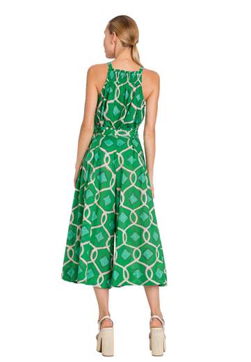 TWINSET ACTITUDE GONNA PANTALONE IN MUSSOLA STAMPATA