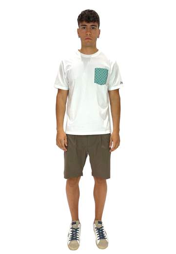 SAINT BARTH T-SHIRT CON TASCHINO FIORI