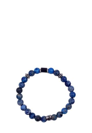 MANCINO BRACCIALE ELASTICO CON PIETRE NATURALI 8MM