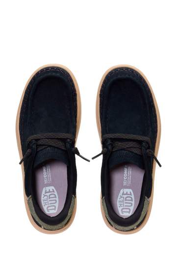 HEY DUDE SNEAKERS HARPER MOC CRAFTED SUEDE
