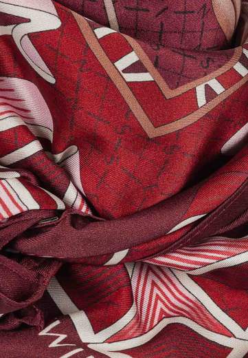 TWINSET FOULARD IN TESSUTO STAMPATO