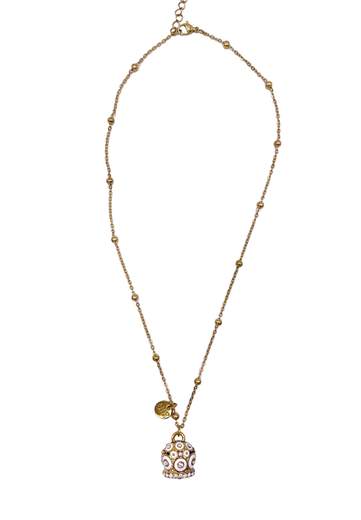AMO CAPRI COLLANA CAMPANELLA POIS
