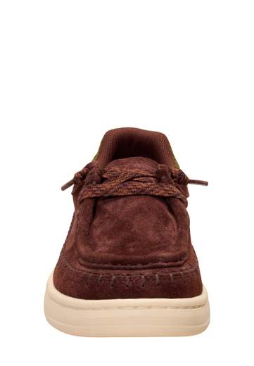 HEY DUDE SNEAKERS HARPER MOC CRAFTED SUEDE
